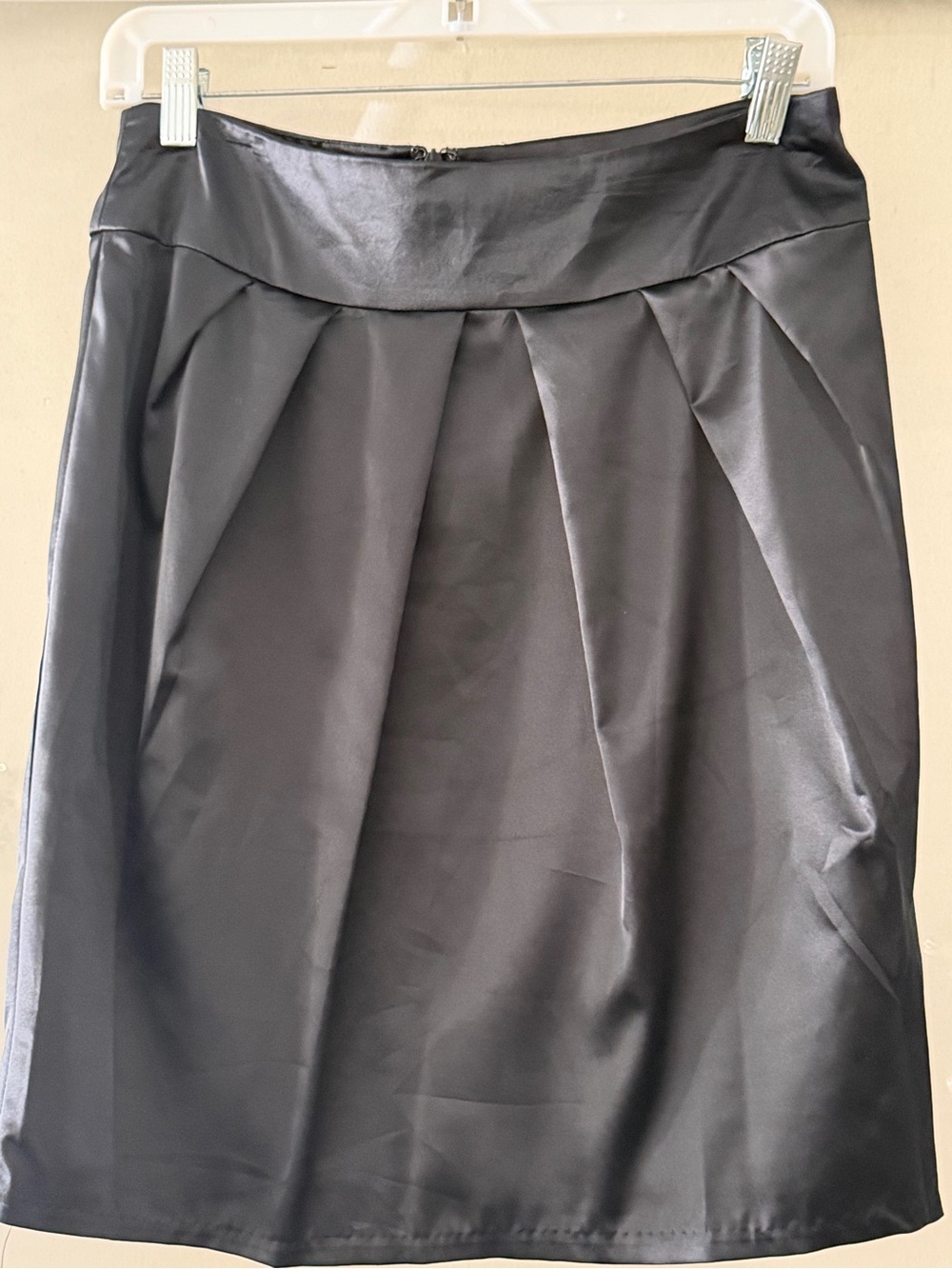 BONGO Black A-Line Pleated Skirt